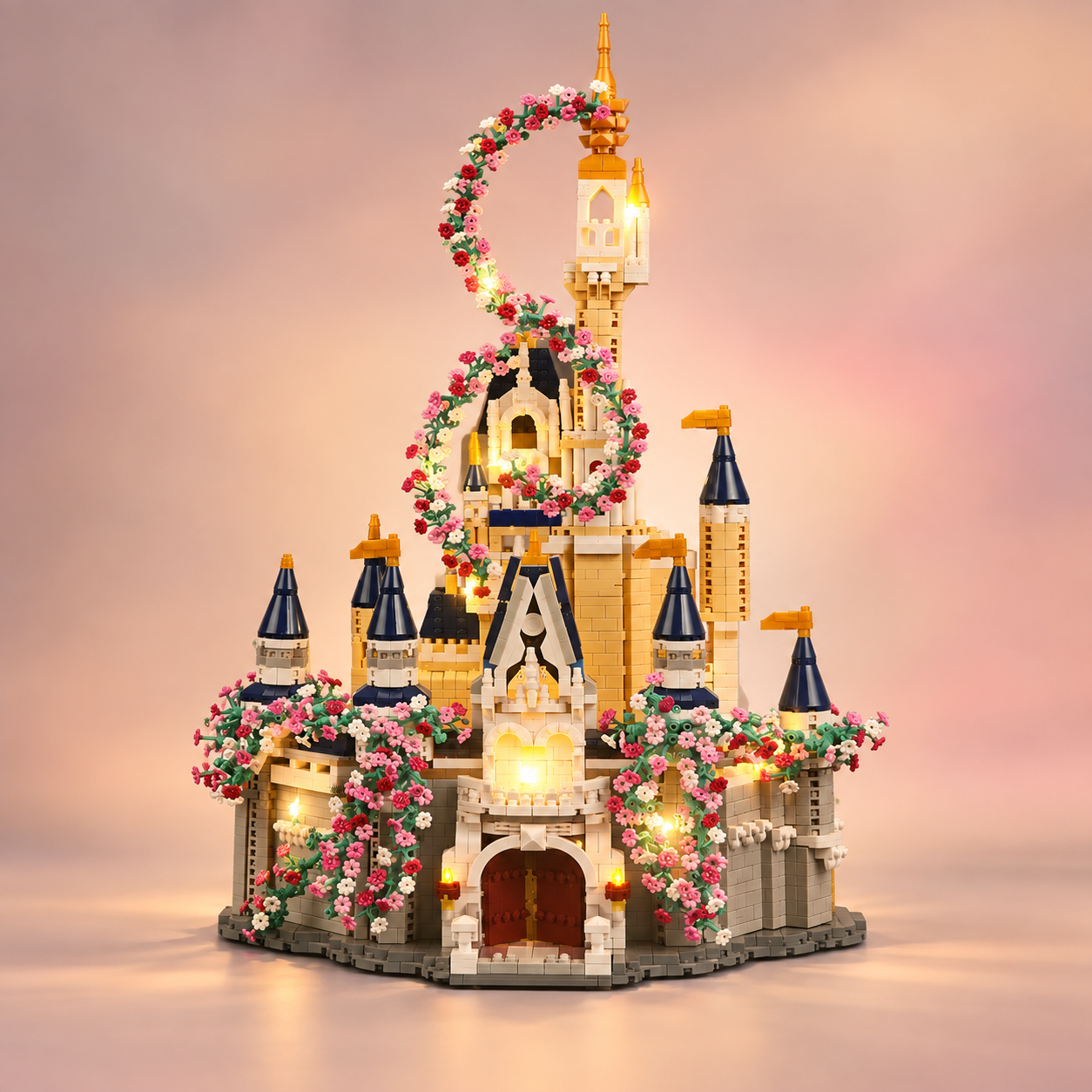 TechBricks Manor Castle Creative Block Set – 1800-3200 Pieces