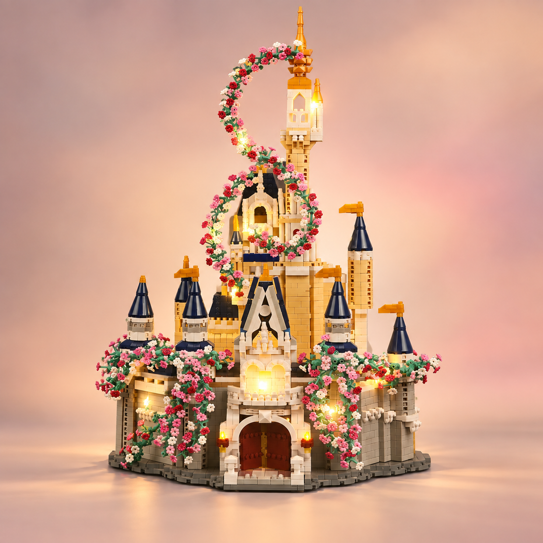 TechBricks Manor Castle Creative Block Set – 1800-3200 Pieces