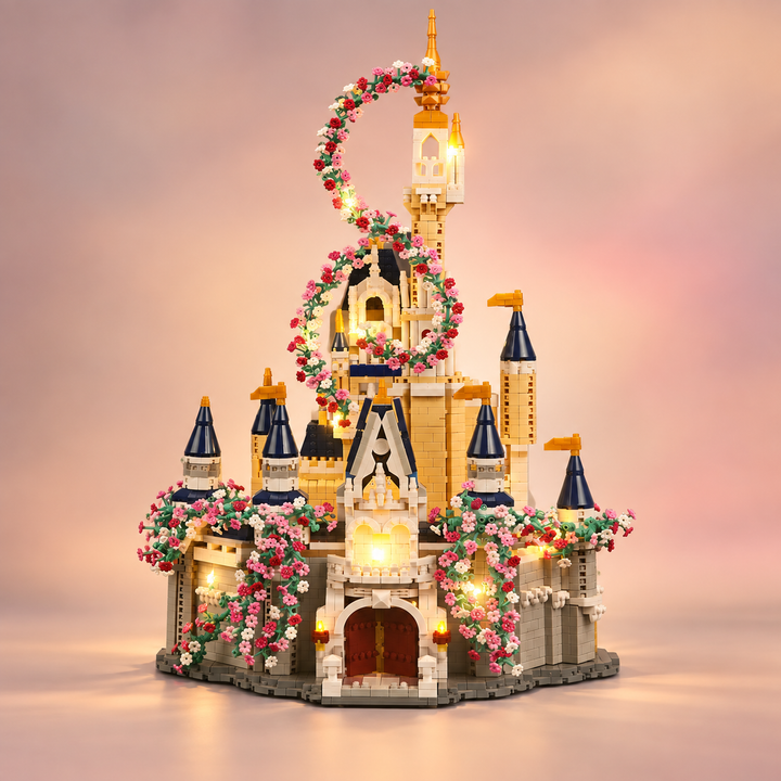 TechBricks Manor Castle Creative Block Set – 1800-3200 Pieces
