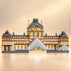 Louvre museum building block set by TechBricks