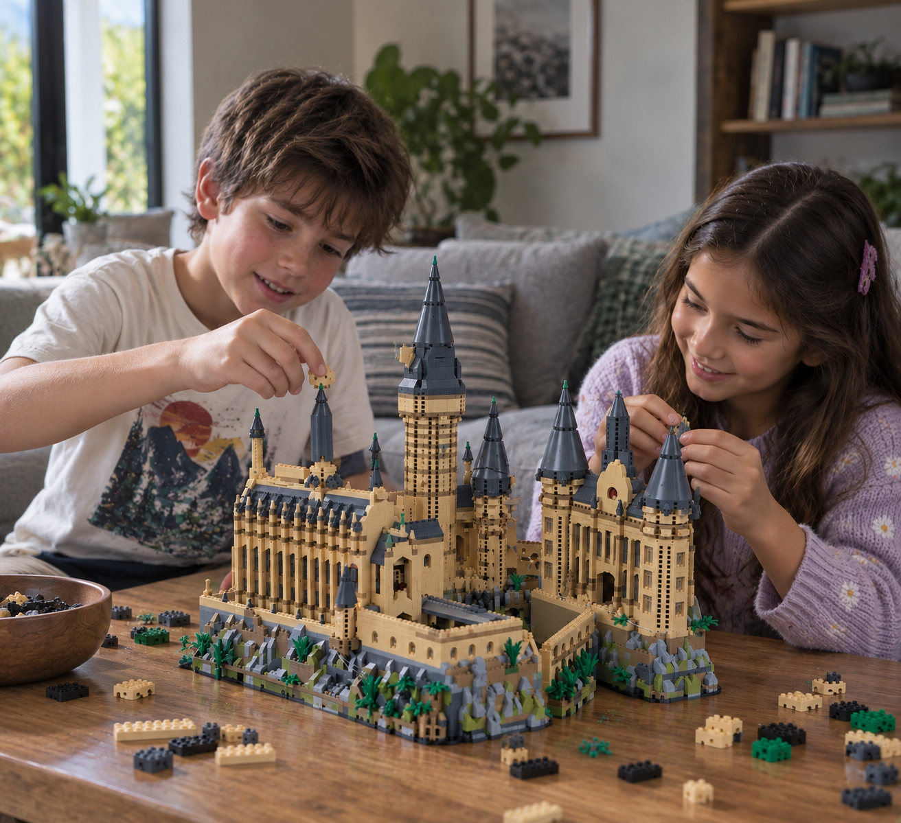TechBricks Medieval Wizard Castle Theme Block Set