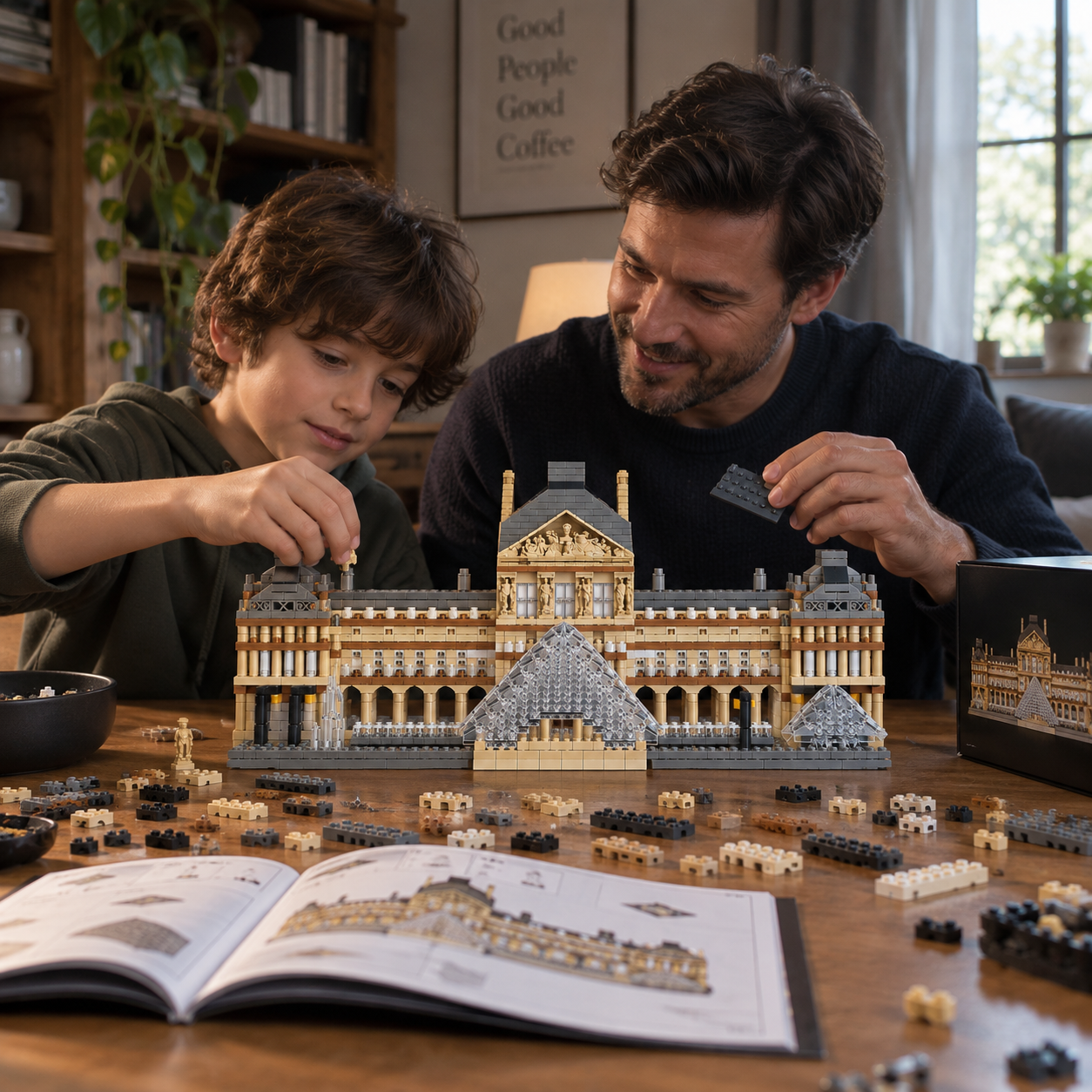 TechBricks Louvre Masterpiece Building Block Set – 3,377 Pieces