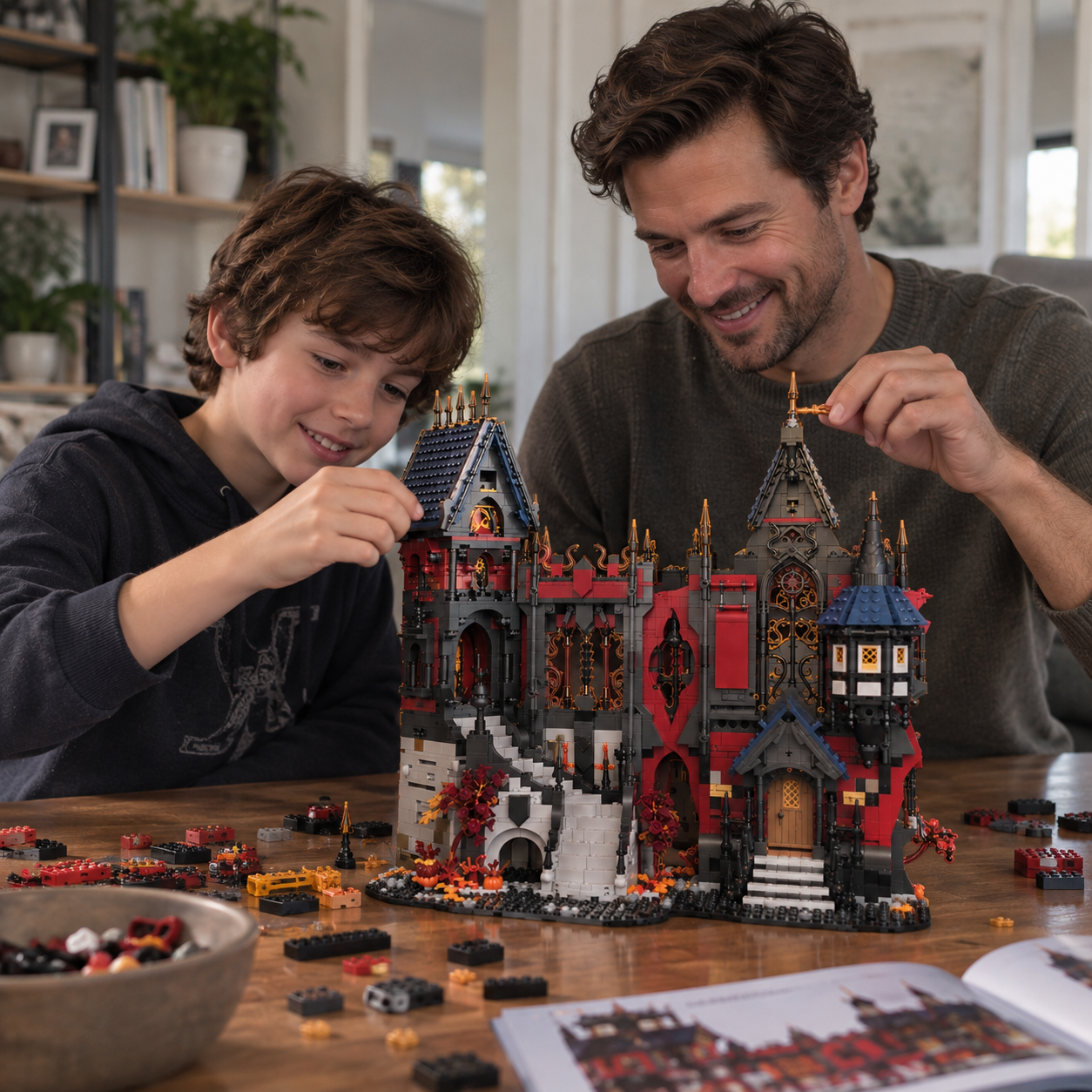 TechBricks Gothic Vampire Castle Building Blocks – 3,540 Pieces