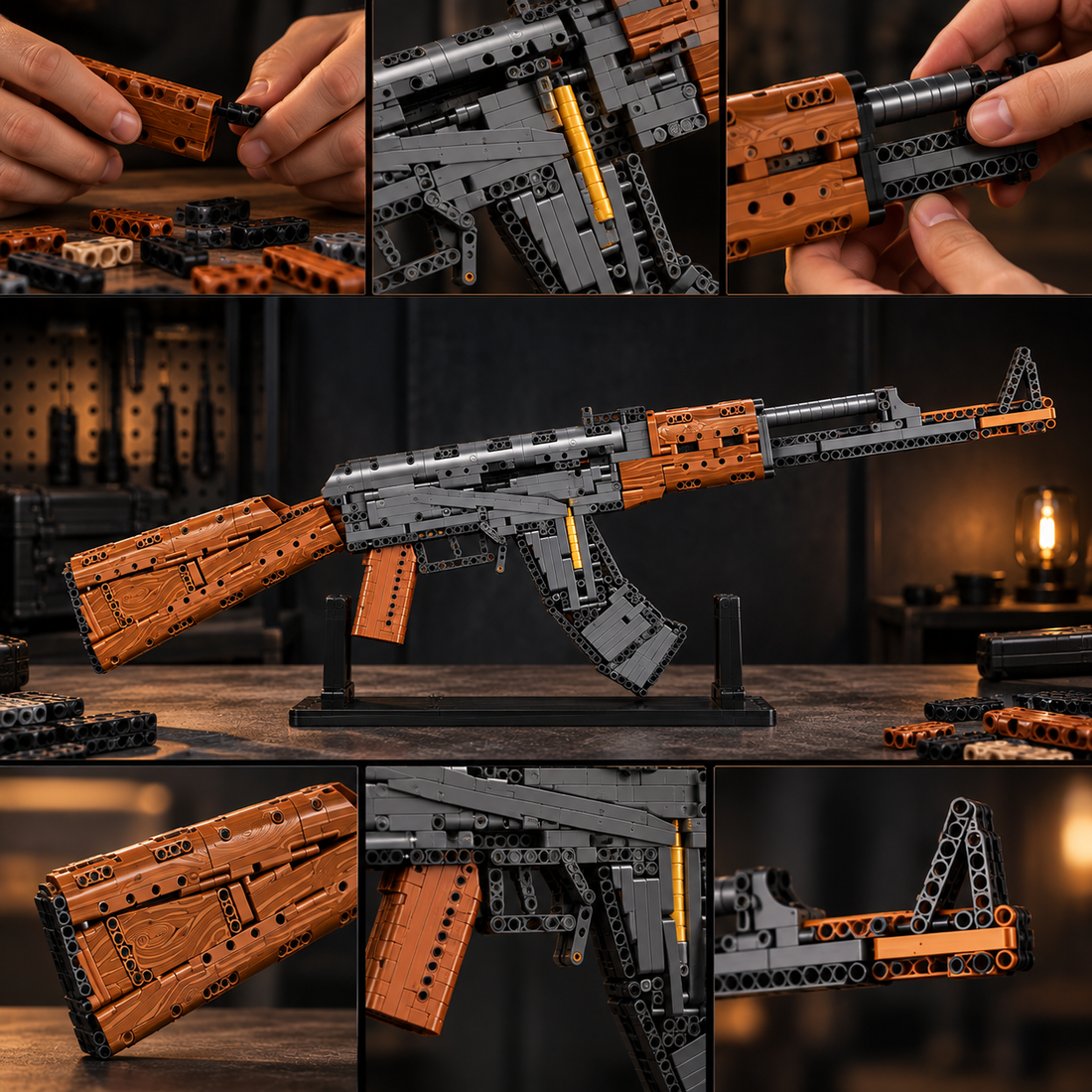 TechBricks AK47 Building Block Set