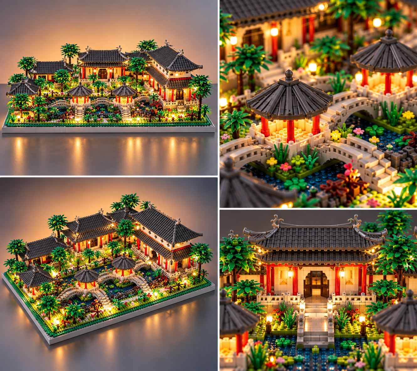 TechBricks Suzhou Classical Garden Building Blocks Set – 3,900+ Pieces
