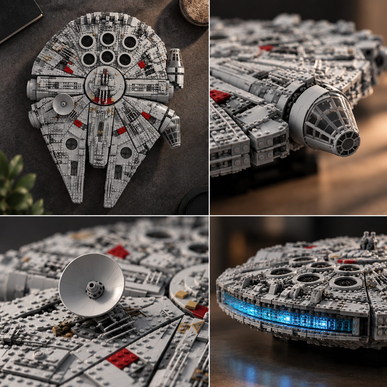 TechBricks Galactic Falcon Building Blocks Set – 8,400+ Pieces