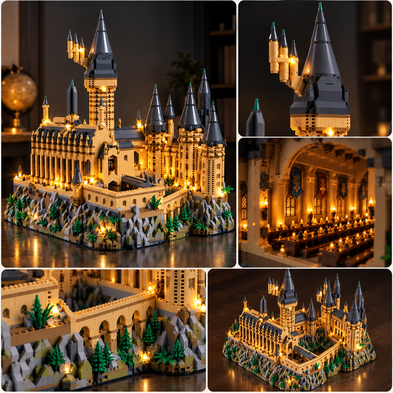 TechBricks Medieval Wizard Castle Theme Block Set