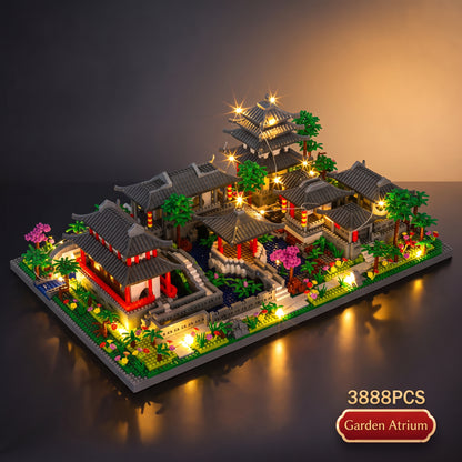 TechBricks Classical Asian Garden Building Blocks Set – 3,900+ Pieces