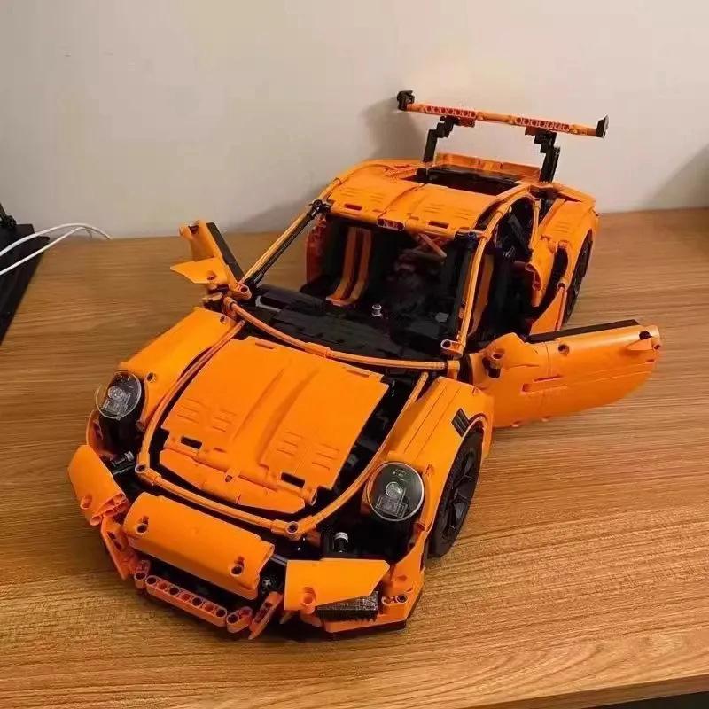 Porsche 911 GT3 RS Racing Car Building Blocks Set