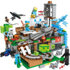 TechBricks Cave Village Adventure Building Blocks Set with Steve