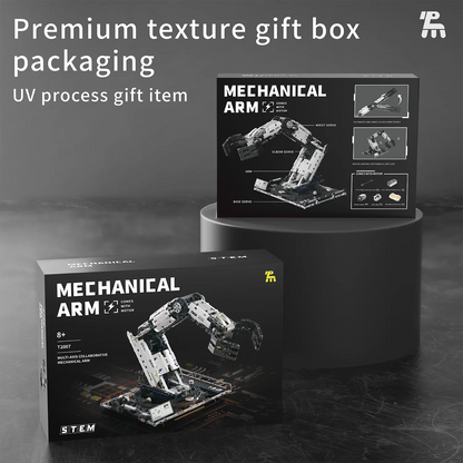 Remote control robotic arm STEM building kit by TechBricks