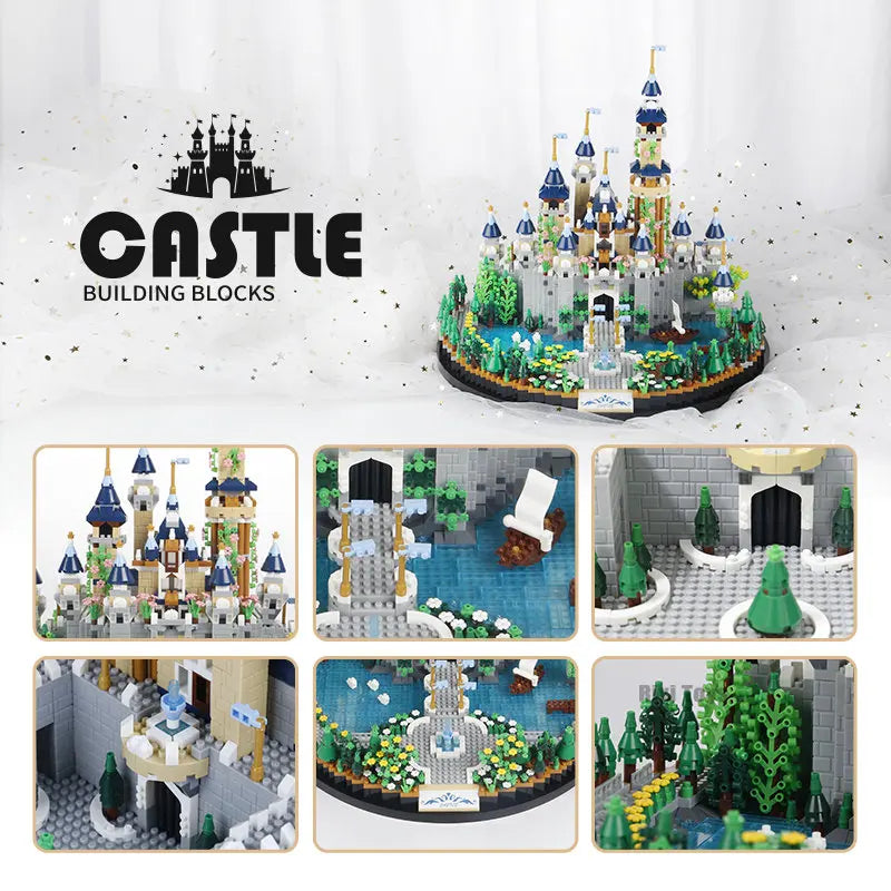 TechBricks Fairy Castle Micro Building Blocks Set