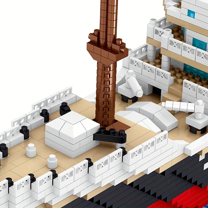 TechBricks - Titanic Mini Building Block Set - 4404 Pieces