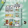 TechBricks Corner Coffee Shop Micro Building Blocks