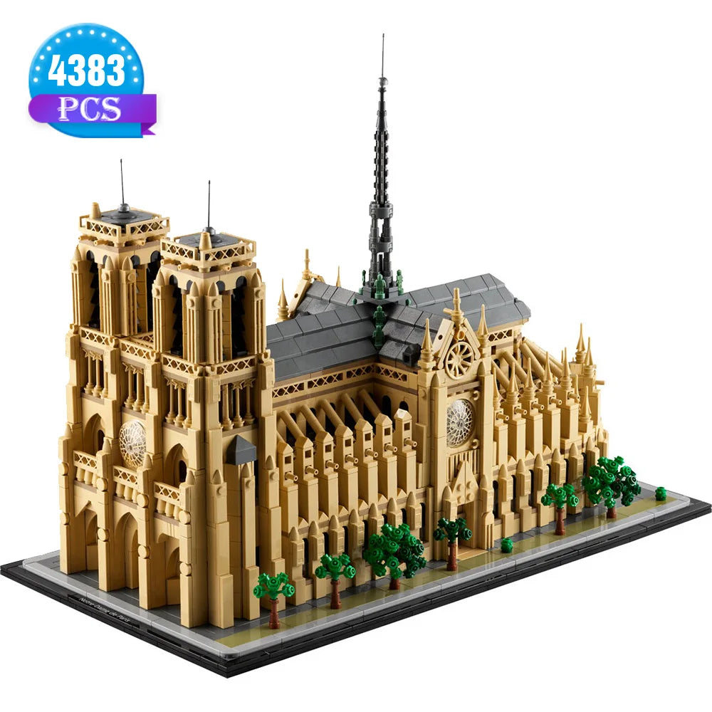 TechBricks Notre-Dame de Paris Building Block Kit