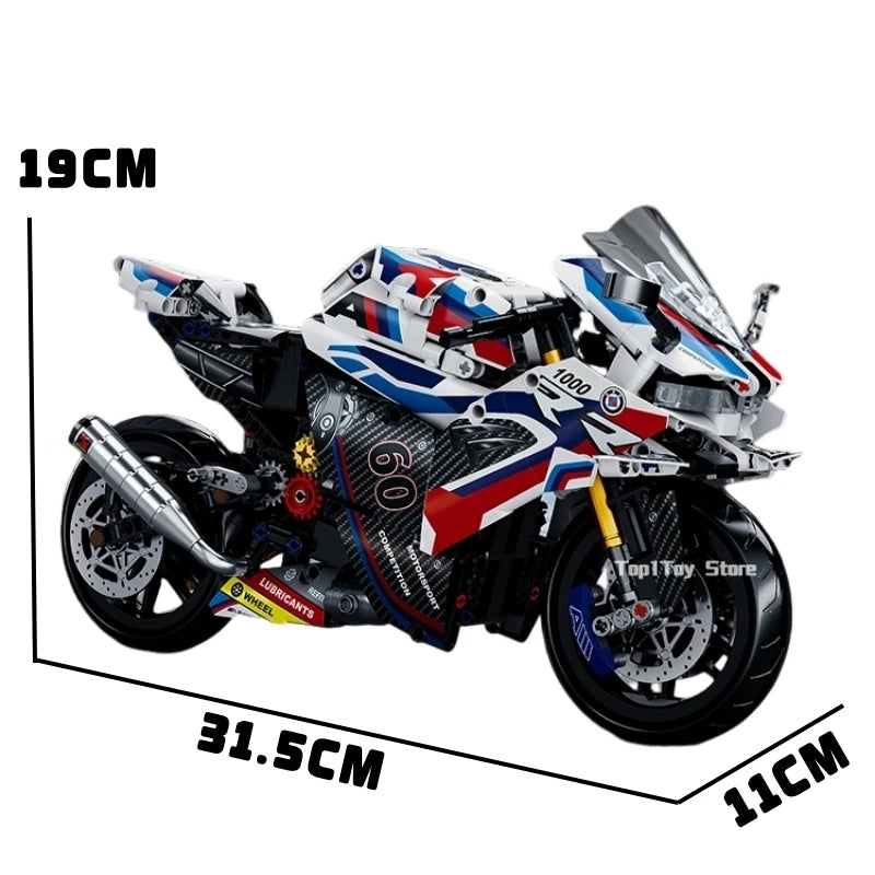TechBricks Technical Racer 1000 RR Building Block Set