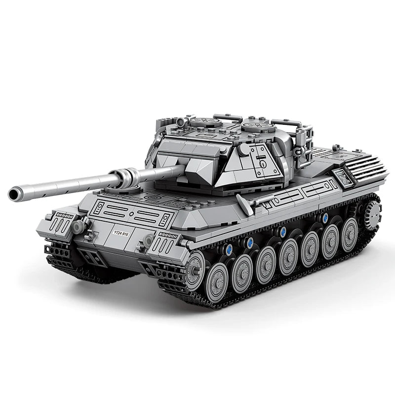 TechBricks Leopard 1 Main Battle Tank Building Block Set — 1:26 Scale, 1273pcs