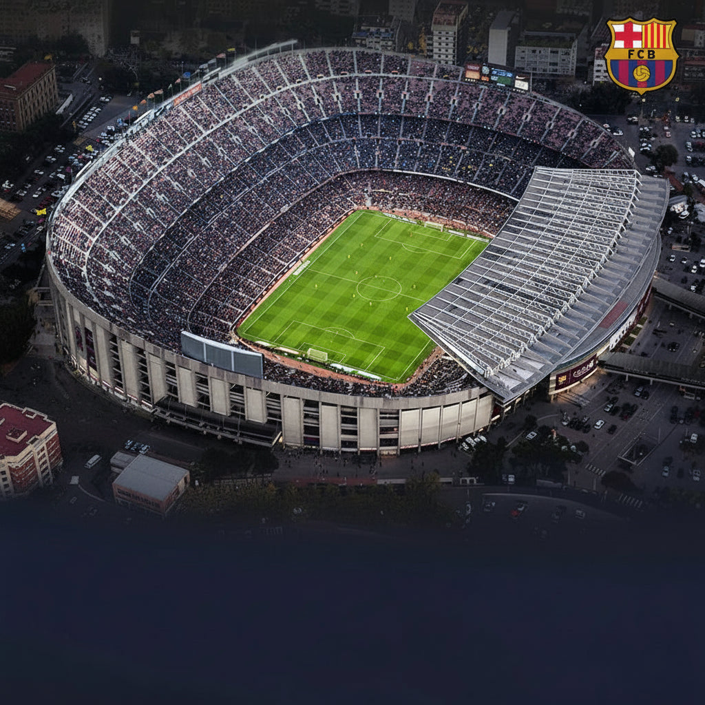 Football stadium building block set by TechBricks