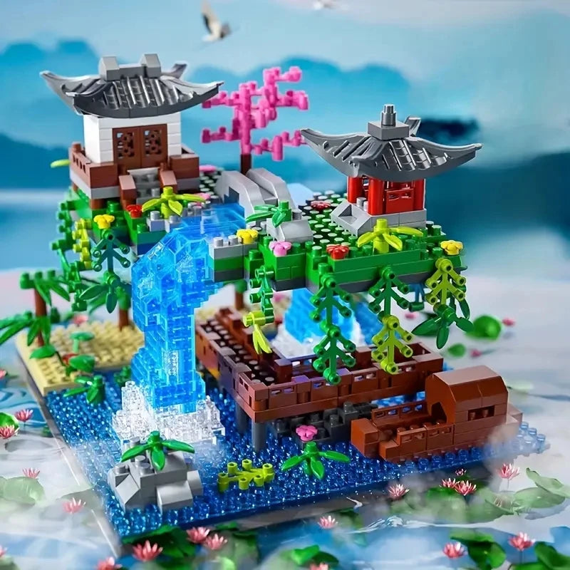 TechBricks - Fairy Pavilion Creative Building Blocks - 2846 Pieces