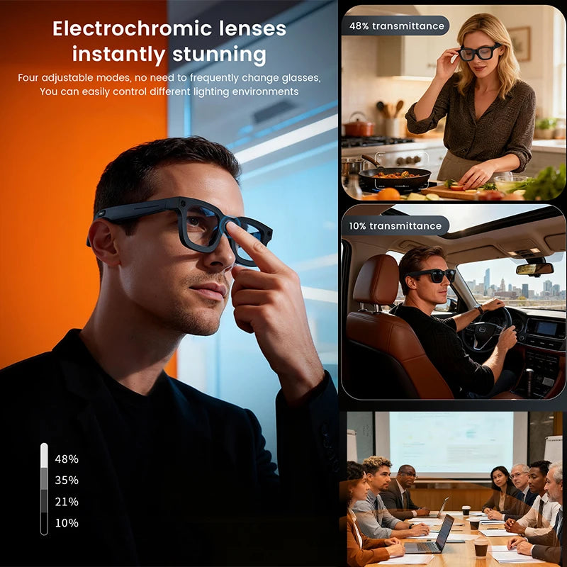 TechBricks AI Smart Glasses