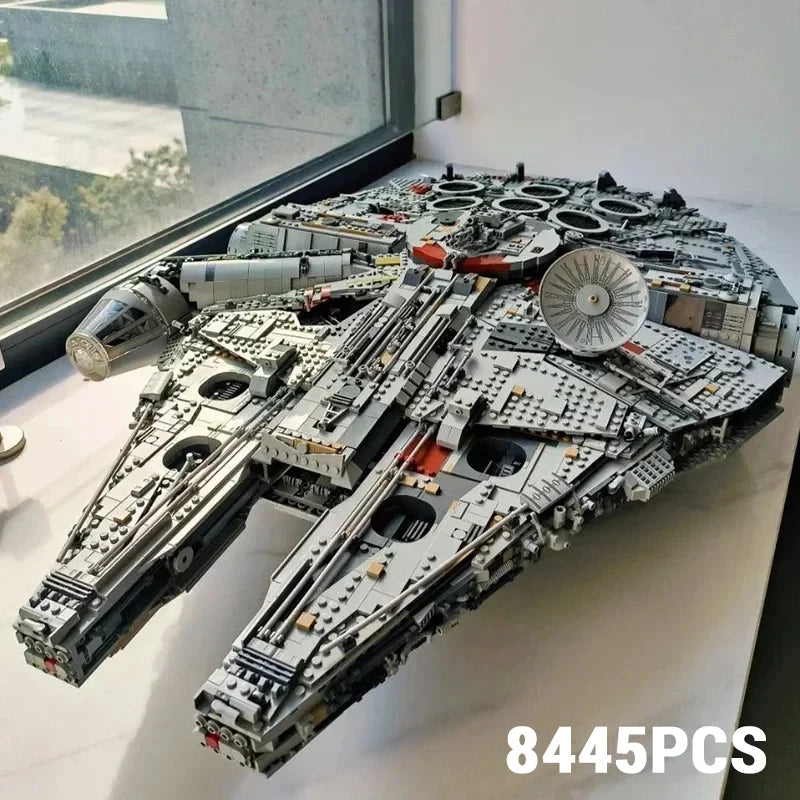 TechBricks Galactic Falcon Building Blocks Set - 8445 Pieces