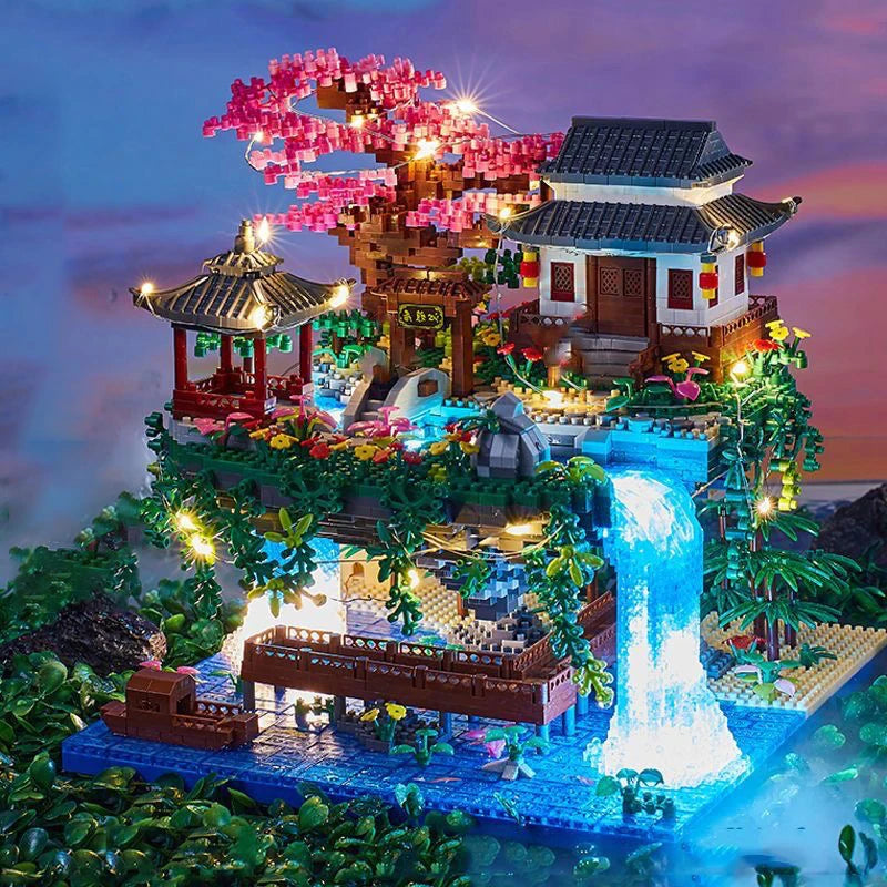 TechBricks - Fairy Pavilion Creative Building Blocks - 2846 Pieces