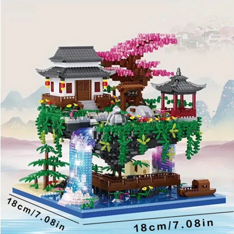 TechBricks - Fairy Pavilion Creative Building Blocks - 2846 Pieces