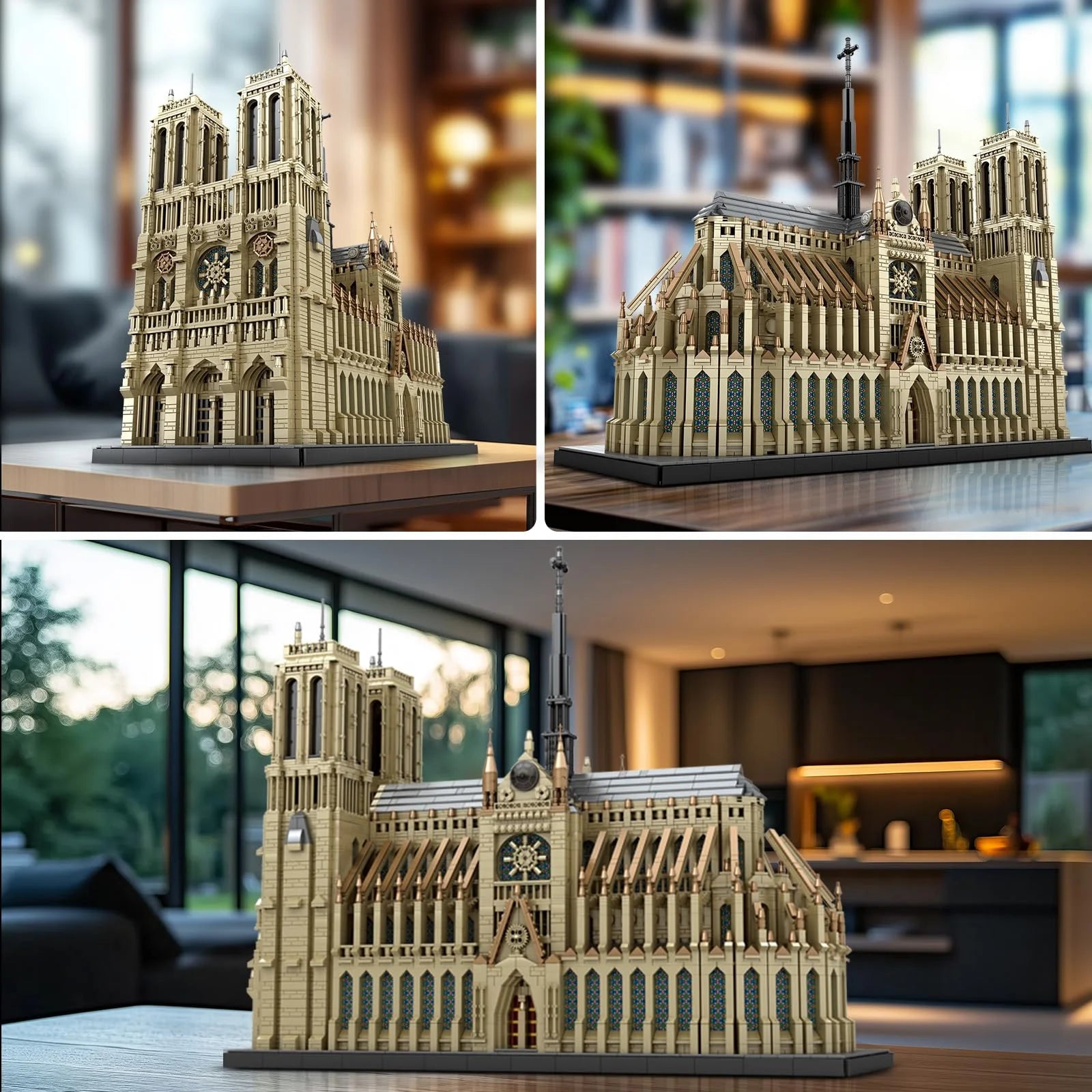 TechBricks Notre-Dame de Paris Building Block Kit