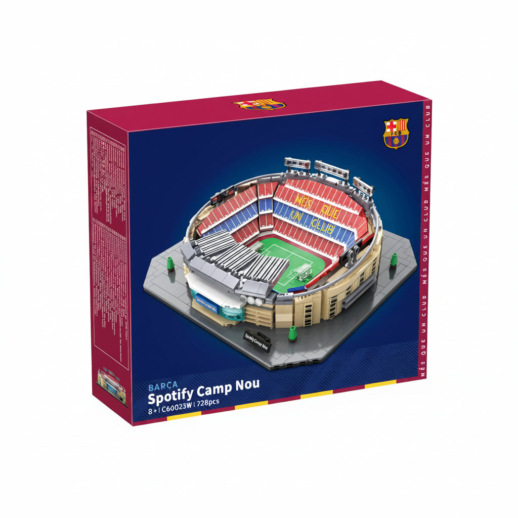 Football stadium building block set by TechBricks