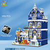 TechBricks Corner Coffee Shop Micro Building Blocks
