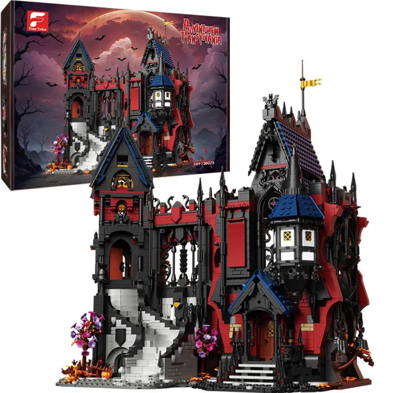 TechBricks Gothic Vampire Castle Building Blocks - 3540 Pieces