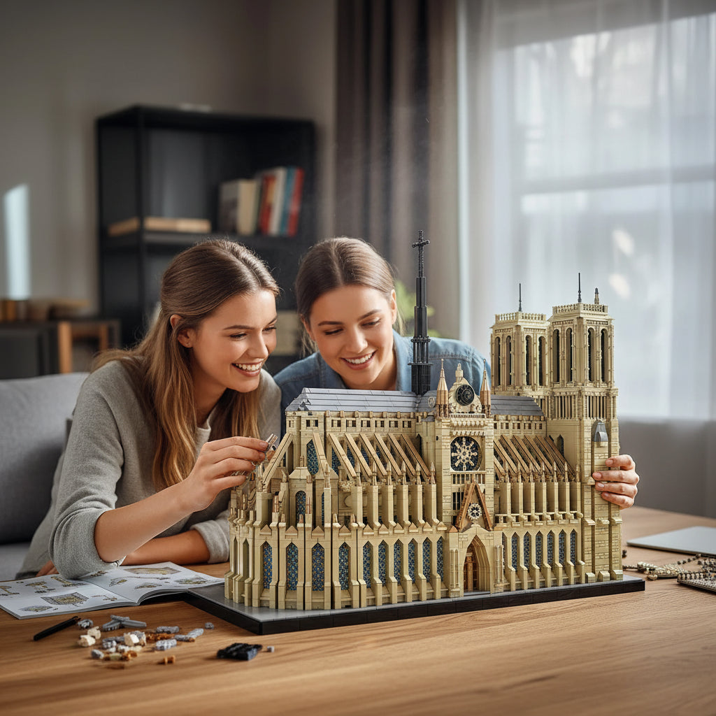 TechBricks Notre-Dame de Paris Building Block Kit