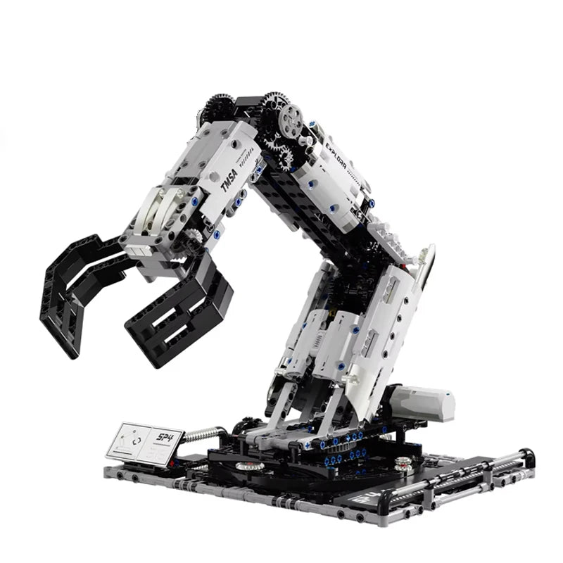TechBricks Robotic Arm Build & Control Set - 1029 Pieces