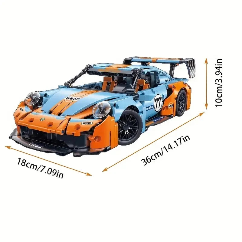 TechBricks Speed Racer Drift RC Building Blocks Set