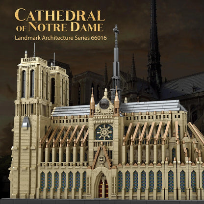 Notre-Dame de Paris building block kit by TechBricks