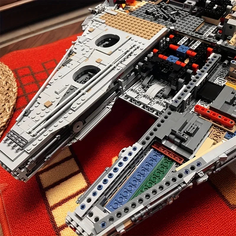 TechBricks Galactic Falcon Building Blocks Set - 8445 Pieces