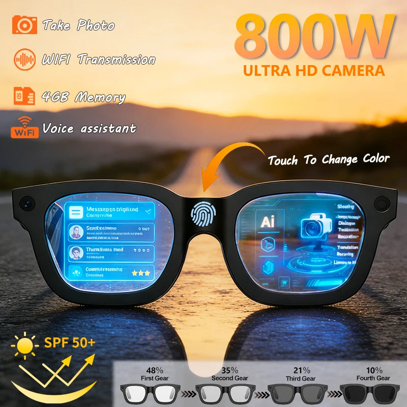 TechBricks AI Smart Glasses