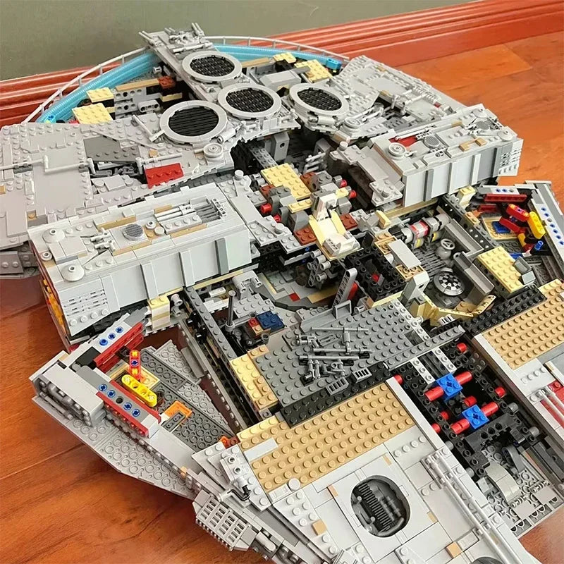 TechBricks Galactic Falcon Building Blocks Set - 8445 Pieces