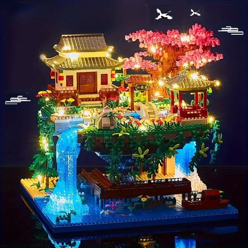 TechBricks - Fairy Pavilion Creative Building Blocks - 2846 Pieces