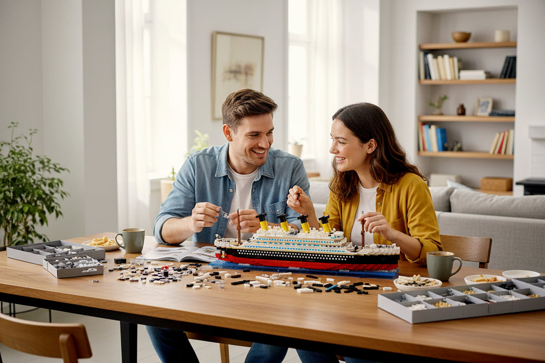 TechBricks - Titanic Mini Building Block Set - 4404 Pieces