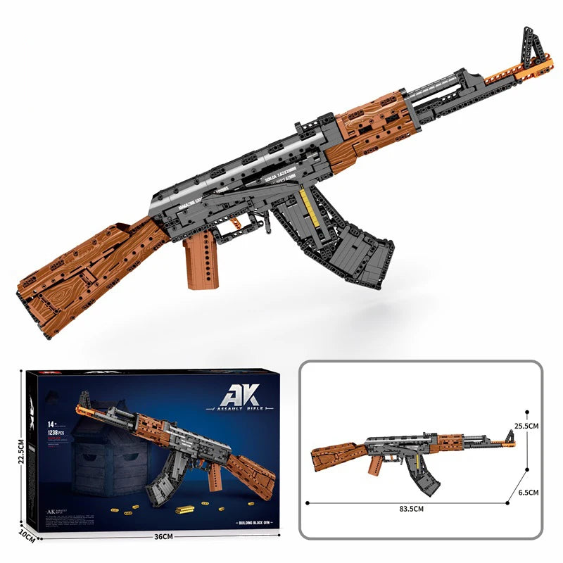 TechBricks AK47 Building Block Set