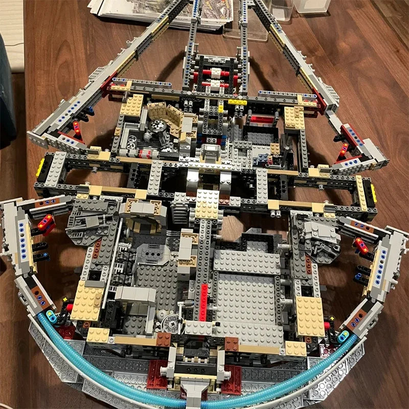 TechBricks Galactic Falcon Building Blocks Set - 8445 Pieces