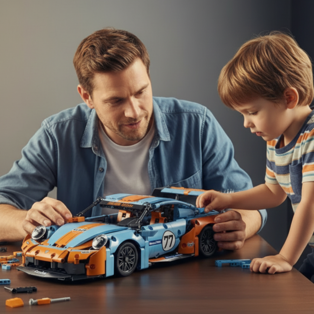 TechBricks Speed Racer Drift RC Building Blocks Set
