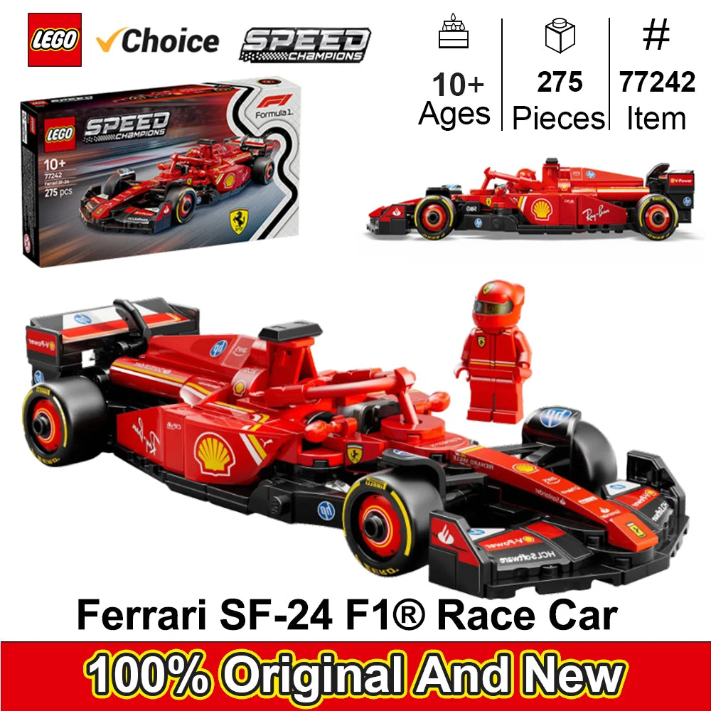 TechBricks Ferrari F1 Racer Building Set
